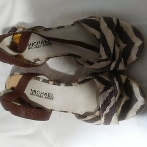 Michael Kors Wedge open toe sandals